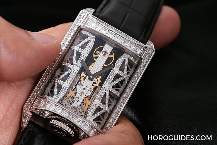 大人系的时间品味 corum golden bridge stream bridge automatic