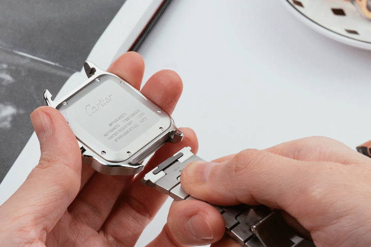 CARTIER - SANTOS DE CARITER - W2SA0006 - 男友風當道 Santos男錶女戴的風格語法