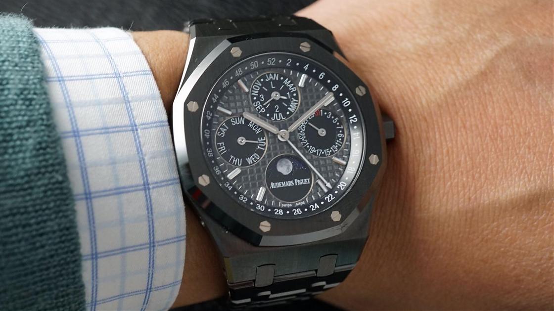 AUDEMARS PIGUET - ROYAL OAK - 26579CE.OO.1225CE.01 - [SIHH] 材質技術的新戰場 AP Royal Oak Perpetual Calendar 