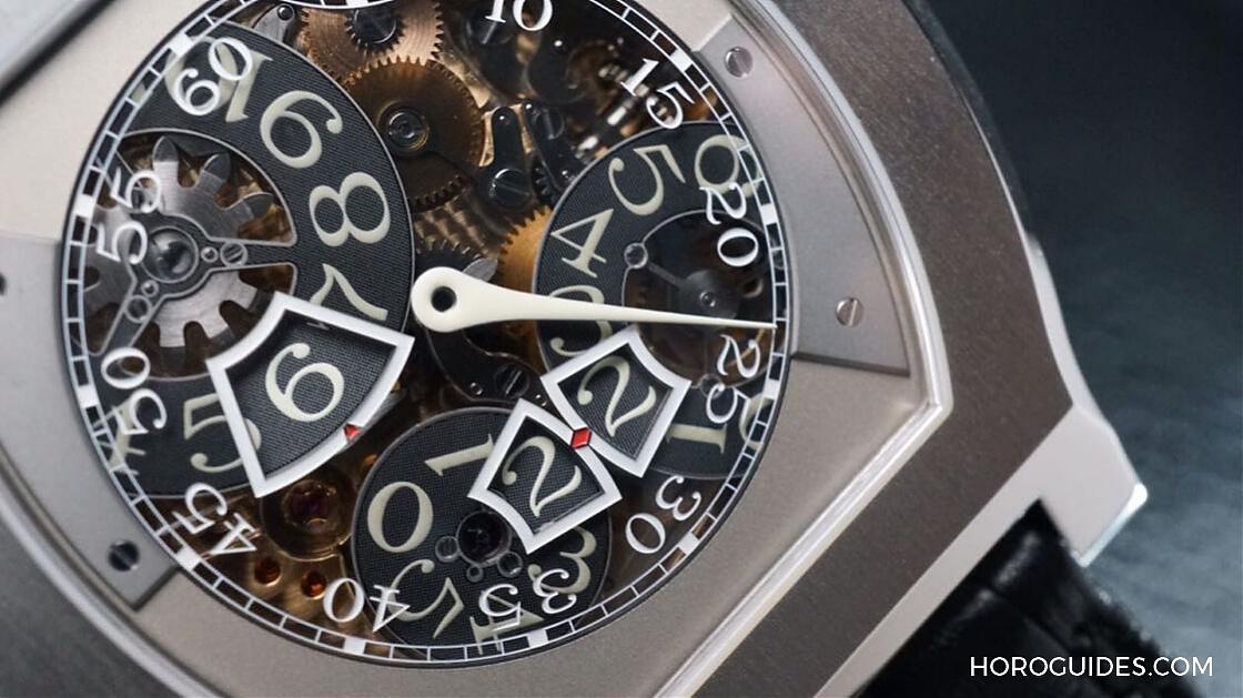 F.P.JOURNE - [SIHH]鐘錶大師F. P. Journe世界第一只數字跳秒  機械錶的數位感