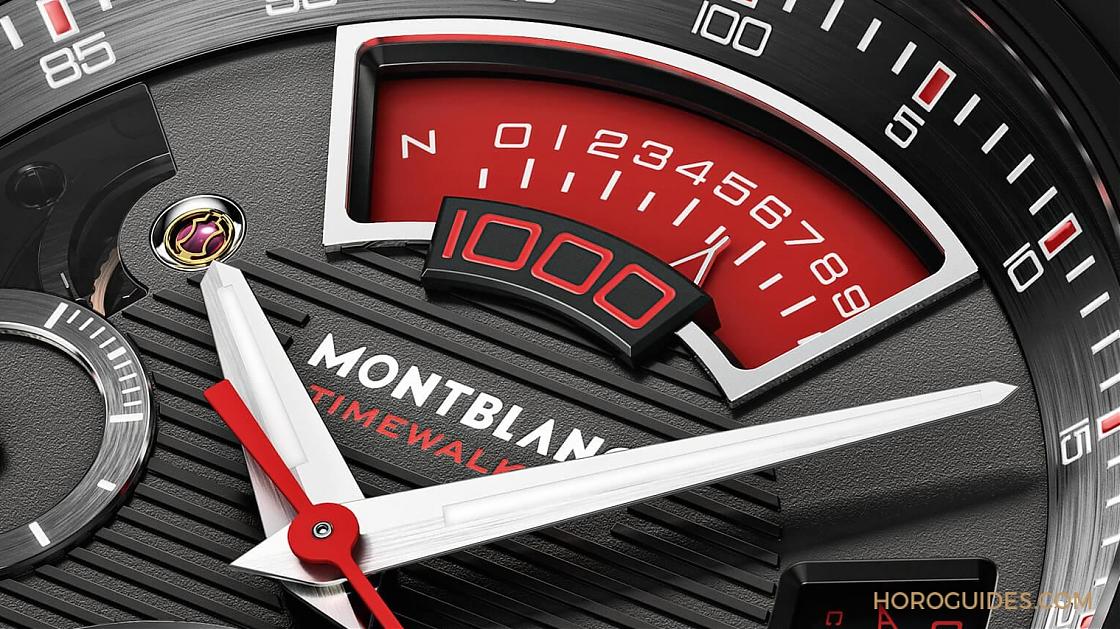 MONTBLANC - TIMEWALKER - 116828 - 一秒跑一圈，這才是真正的時光飛逝  萬寶龍TimeWalker 1000計時碼錶