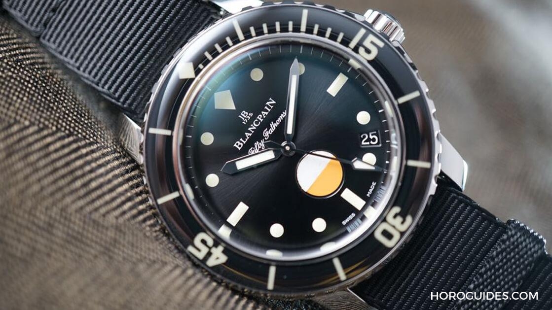 BLANCPAIN - FIFTY FATHOMS - 5008-1130-B52A - 現代潛水錶的基準點：寶鉑五十噚MIL-SPEC復刻錶