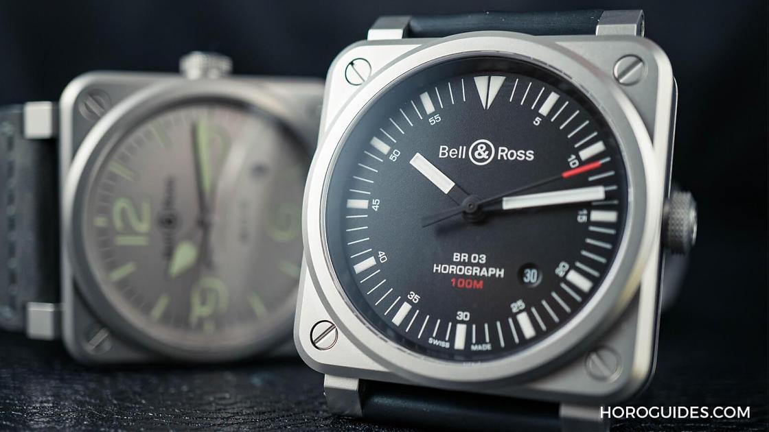 BELL & ROSS - 軍錶不是只能賣肌肉，BELL & ROSS的頭腦型硬漢參上（推眼鏡）