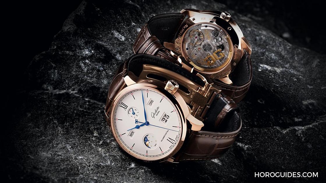 GLASHÜTTE ORIGINAL - 新機芯加持精準再上一階-Senator Excellence萬年曆腕錶