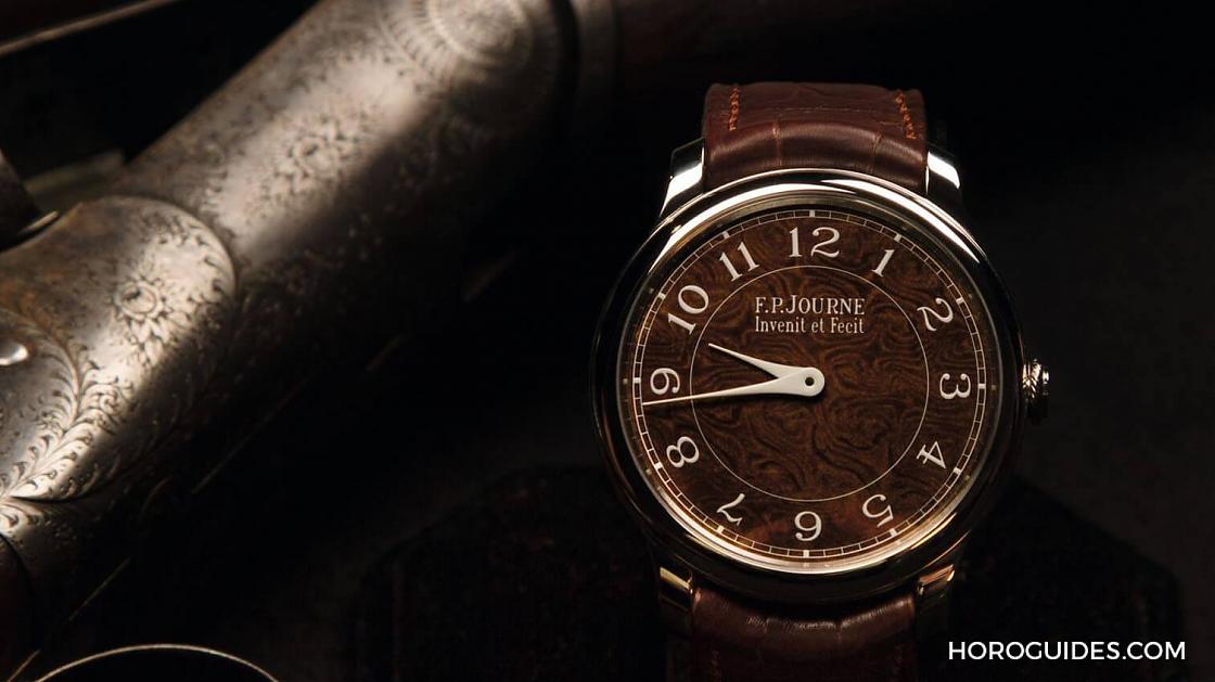 F.P.JOURNE - 槍管出錶盤? F.P. Journe用百年大馬士革鋼做錶盤（美圖連發！）