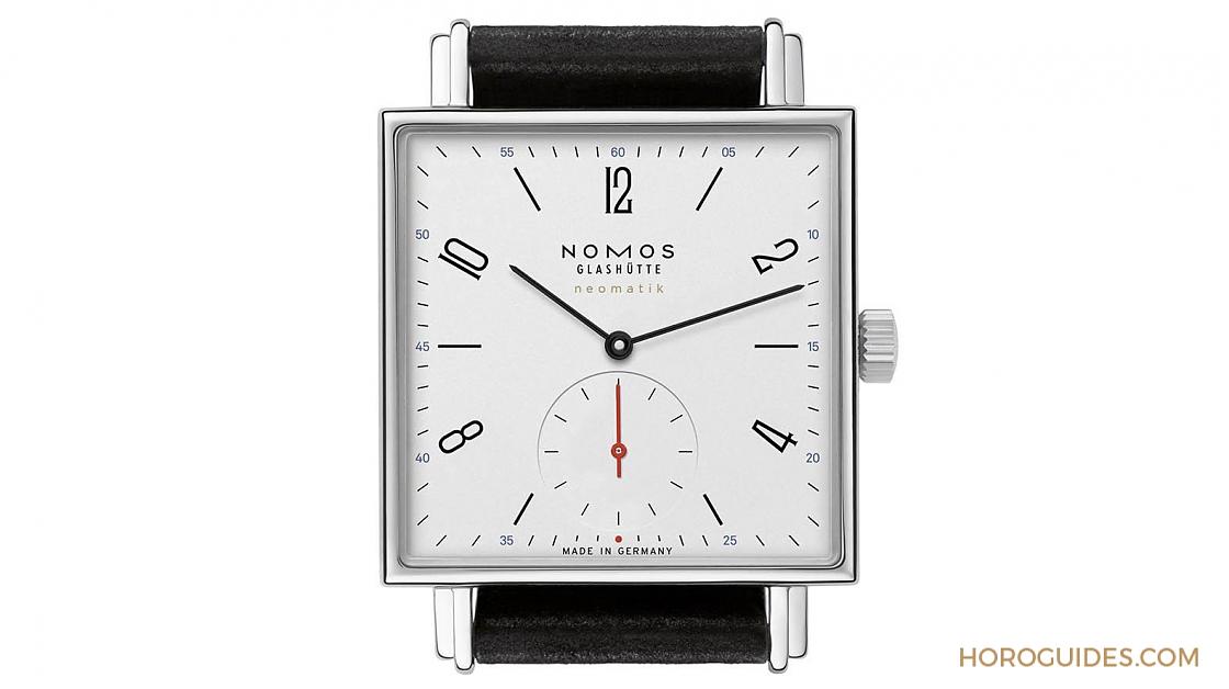 NOMOS - 方圓的幾何趣味-NOMOSTetra neomatik腕錶 