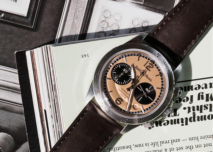 BELL & ROSS BellyTanker,靈感源自賽車的摩登復古時計