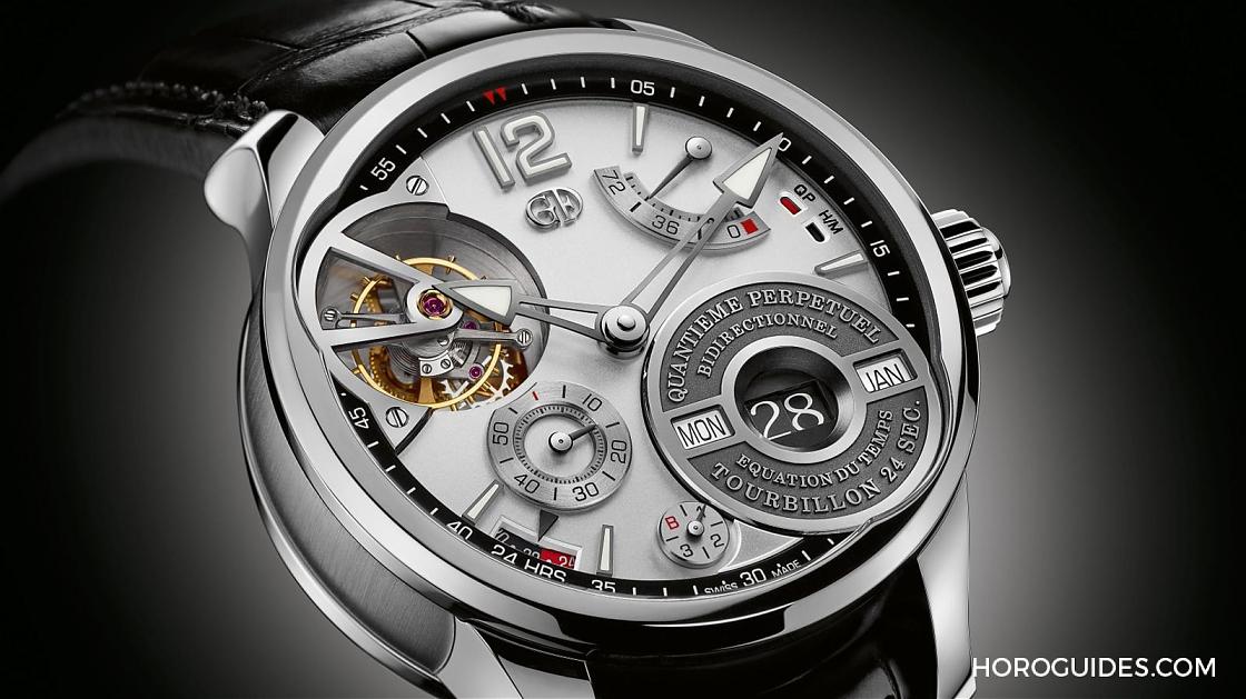 GREUBEL FORSEY - 萬年曆備受肯定，GREUBEL FORSEY贏得2017GPHG最佳日曆腕錶