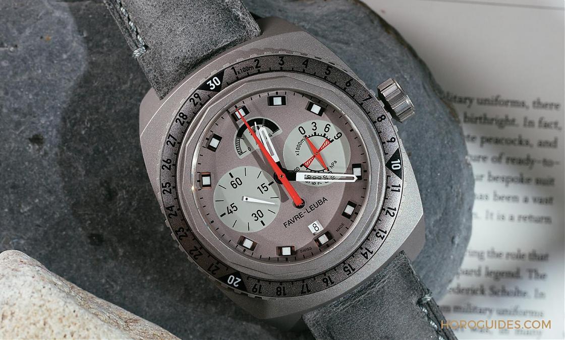 FAVRE-LEUBA - 隨身測高專家，地表最強高度腕錶-Raider BIVOUAC 9000 
