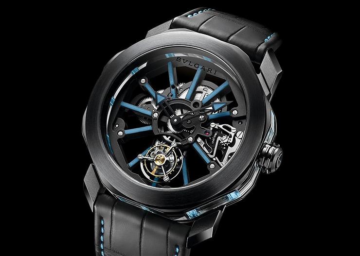Pre-SIHH 2018 寶格麗Octo「藍」寶石陀飛輪