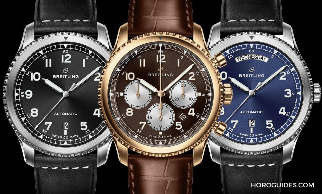 BREITLING - 沒有飛行滑尺的Navitimer?百年靈發表新系列Navitimer 8