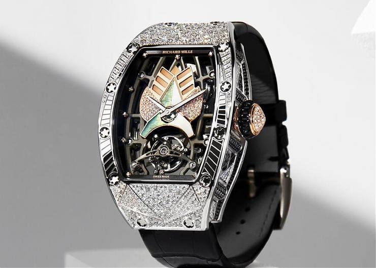 RICHARD MILLE RM 71-01 Talisman女錶,搭載第一枚自製自動上鍊陀飛輪機芯