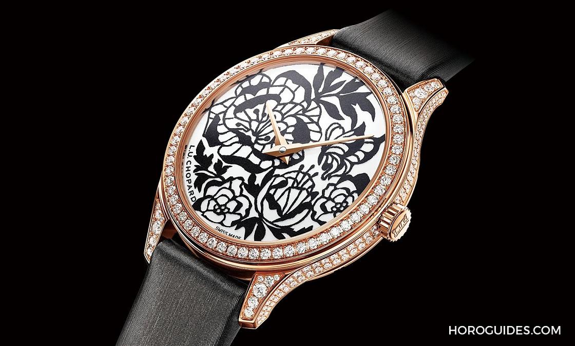 CHOPARD - L.U.C - 131944-5003 - 牡丹剪影工藝-蕭邦L.U.C XP Esprit de Fleurier Peony腕錶 