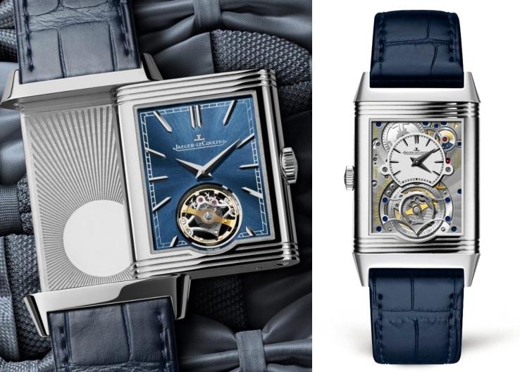 JLC積家熱門Reverso Tribute Tourbillon Duo 首見雙時區+陀飛輪