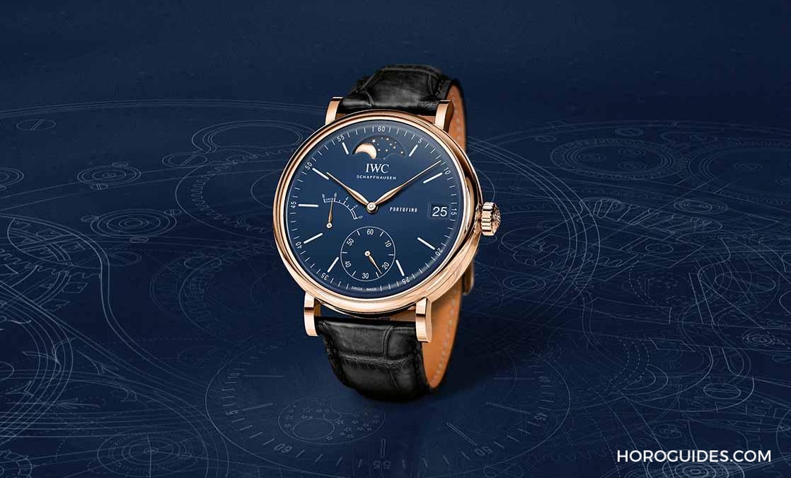 IWC - 簡約典雅代表-IWC 150周年紀念系列Portofino手上鍊月相腕錶