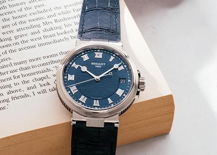 BREGUET Marine系列入門款選擇大三針腕錶