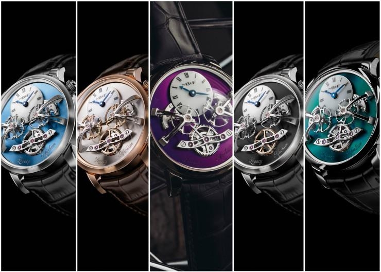 Legacy Machine No2出新色,MB&F推出白金幻紫版全球限量12只