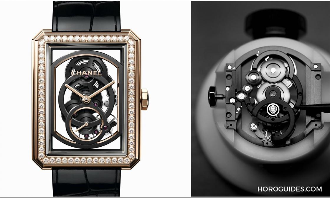 CHANEL - 2018日內瓦鐘錶大賞年度最佳女錶-換上香奈兒自製機芯CALIBRE 3的新BOY∙FRIEND