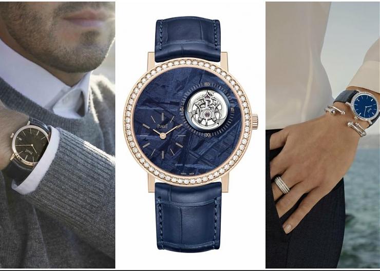 Pre-SIHH 2019 伯爵Altiplano陀飛輪探索外太空-藍色隕石錶盤