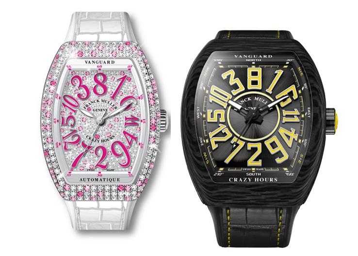 FRANCK MULLER Crazy Hours裝新殼!首度現身Vanguard系列的新作