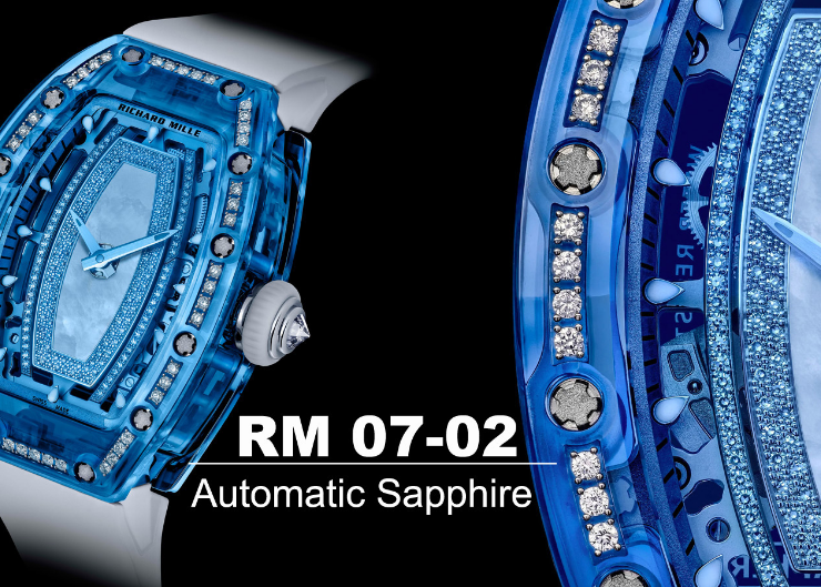 晶瑩剔透的唯美奇想|RICHARD MILLE RM07-02腕錶