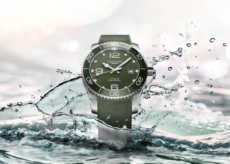 LONGINES 康卡斯潛水系列|綠色潛水錶上市