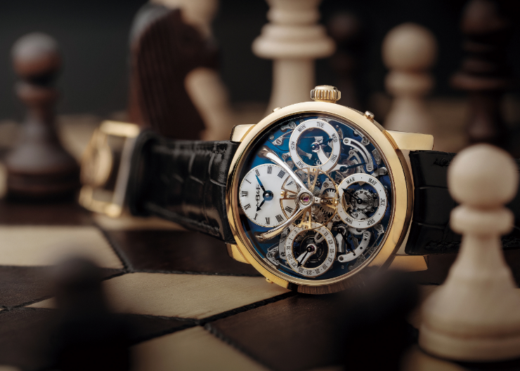 MB&F LM萬年曆推出黃金藍面版新色
