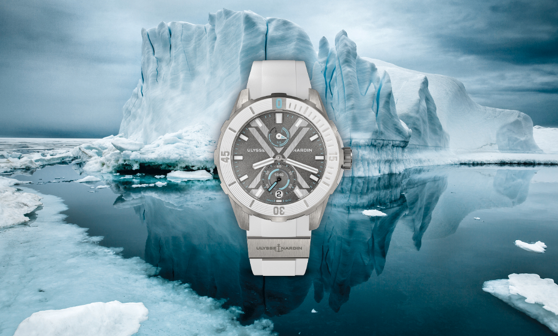 ULYSSE NARDIN - 來自南極大陸的冰藍魅力｜雅典錶Diver X Antarctica