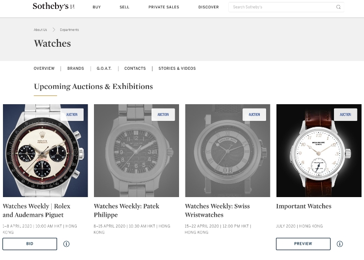 小而精!蘇富比線上主題拍賣「Watches Weekly」接力度時機