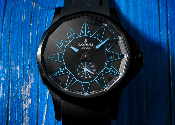 黑潮湧現,五色齊發|Corum Admiral 42 Automatic Full Black