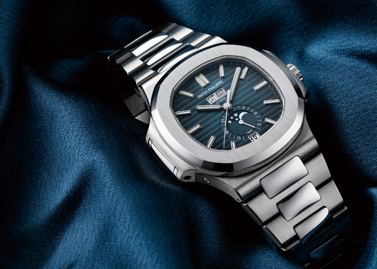 藍面Nautilus矚目款|PATEK PHILIPPE 5726/1A-014年曆錶