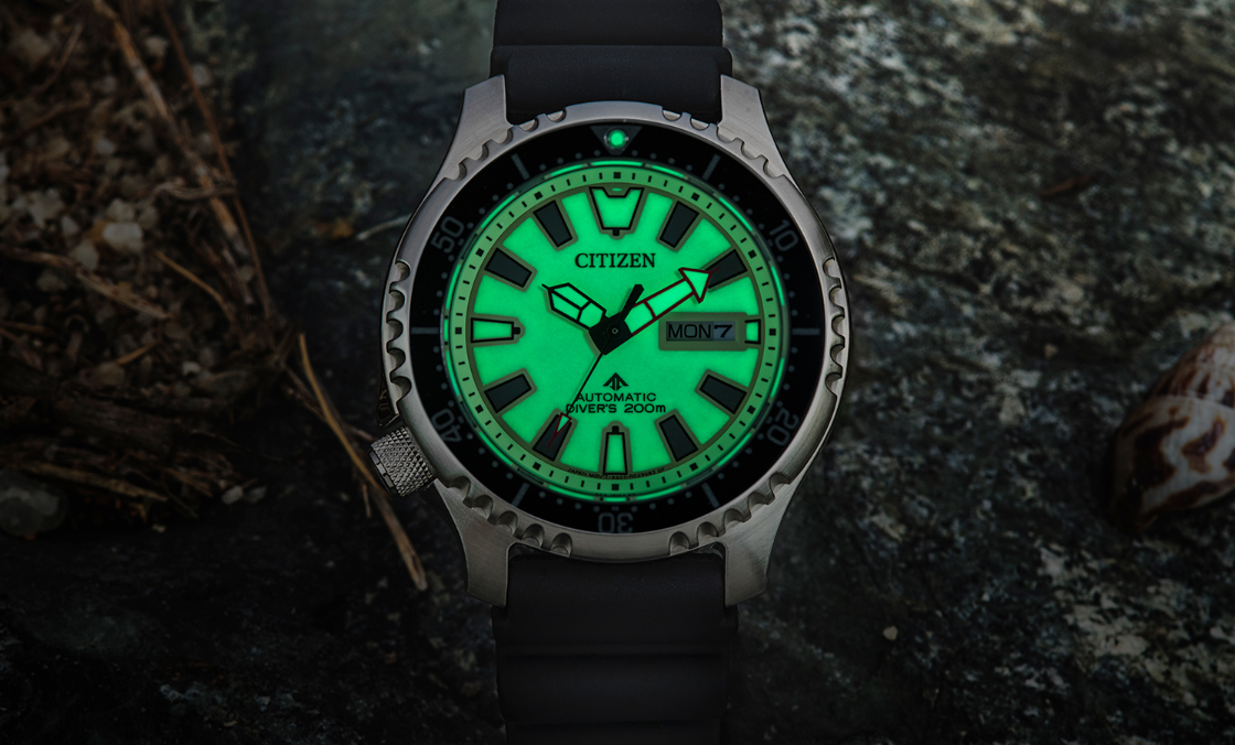 CITIZEN - 夜光錶盤好吸引！CITIZEN亞洲限定Promaster Fugu潛水錶 親民定價入手型格