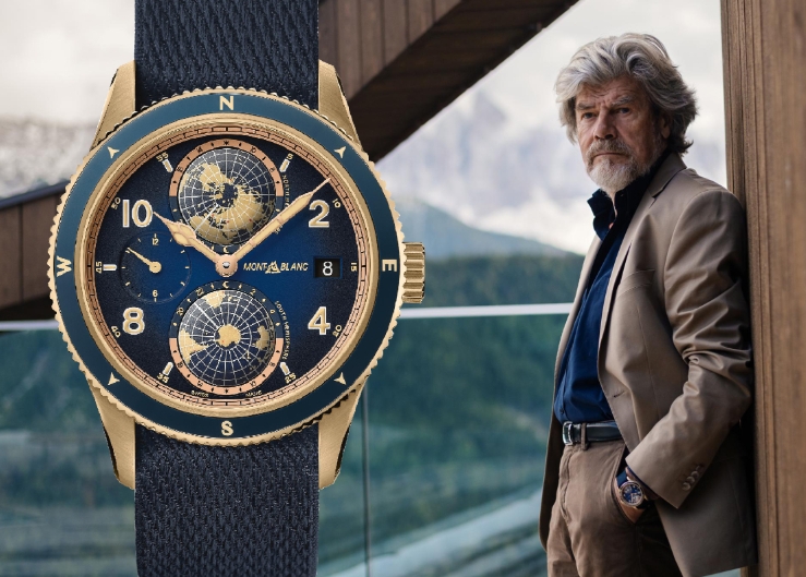 向傳奇登山家Reinhold Messner致敬!萬寶龍1858系列Geosphere限量款腕錶