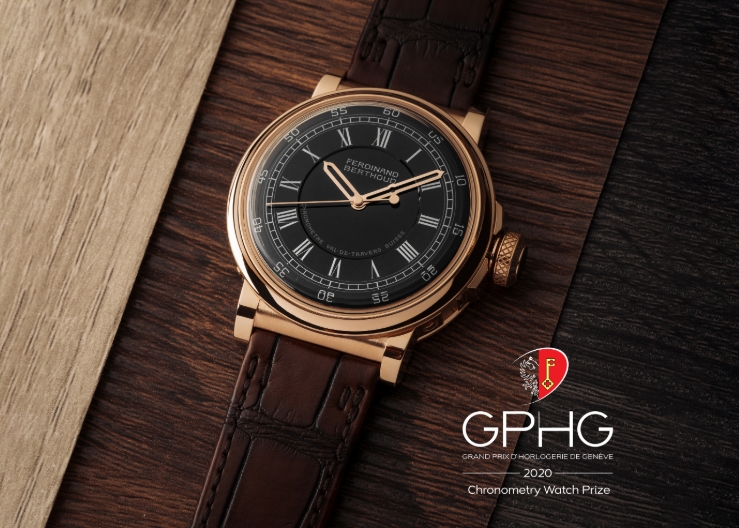 2020 GPHG最佳精準複雜腕錶：FERDINAND BERTHOUD Chronomètre FB 2RE腕錶