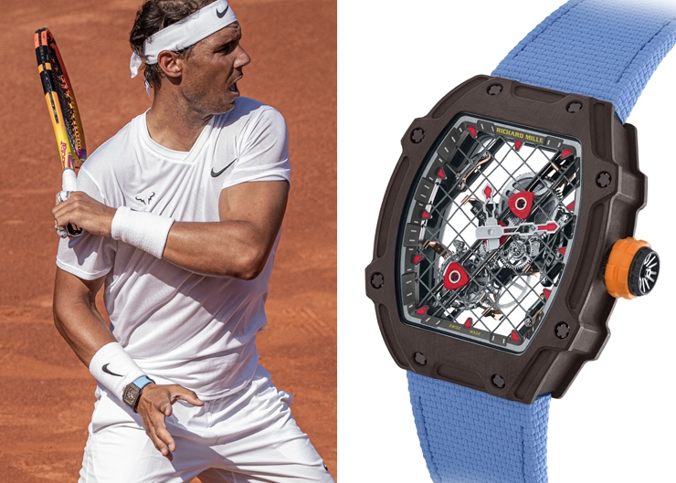 【名人錶盒】紅土之王Rafael Nadal,奠定Richard Mille超輕抗震終極地位的最牛代言人
