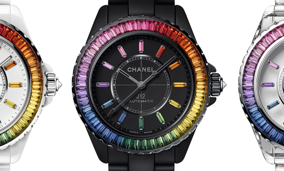 CHANEL - 糅合工藝與美學，值得收藏的J12夢幻彩虹｜細賞CHANEL Electro限定腕錶系列
