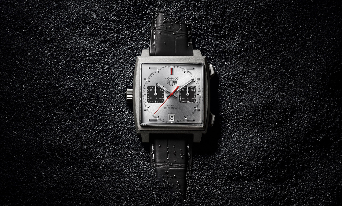 TAG HEUER - TAG Heuer Monaco腕錶首見鈦金屬版