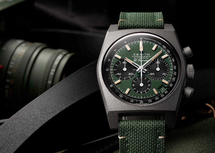 啞光綠面!ZENITH Chronomaster Revival Safari復刻版腕錶