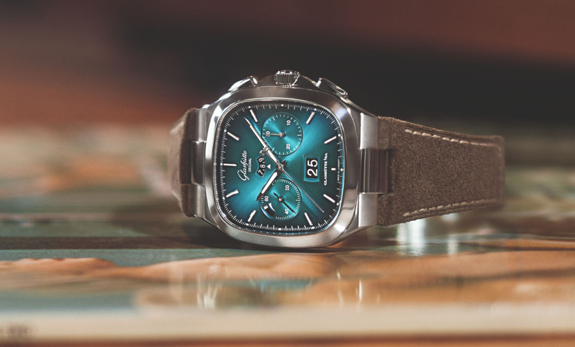 GLASHÜTTE ORIGINAL - 復古未來摩登亮色｜格拉蘇蒂原創七零年代大日曆計時腕錶限量新色