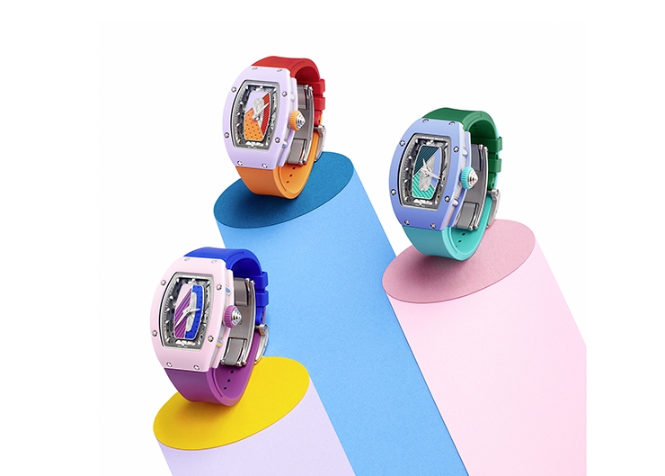 三款粉嫩新色同步亮相!RICHARD MILLE RM 07-01限量版腕錶