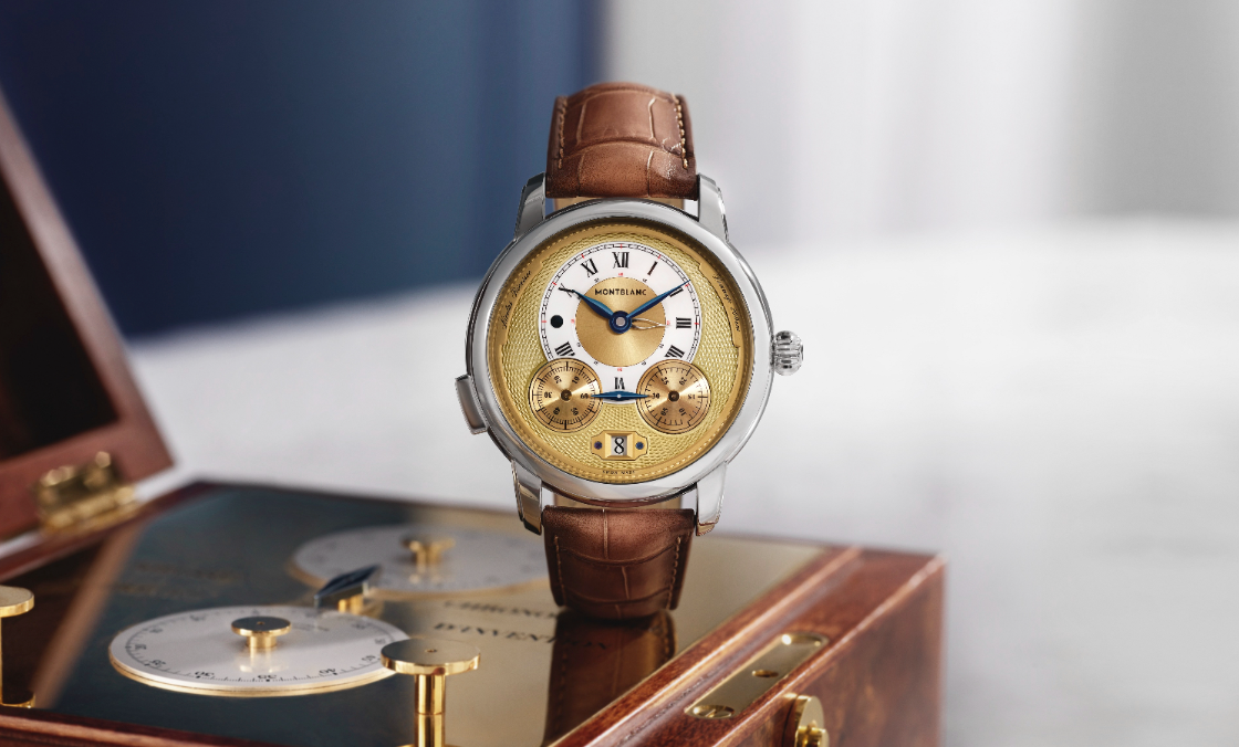 MONTBLANC - 「時間書寫器」200週年紀念｜萬寶龍明星傳承系列Nicolas Rieussec計時腕錶 
