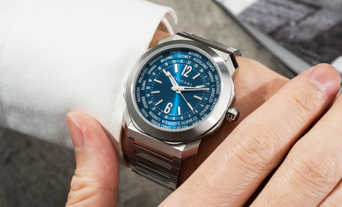 BVLGARI - 為寰宇旅人而生的高實用性錶款｜BVLGARI Octo Roma世界時間腕錶