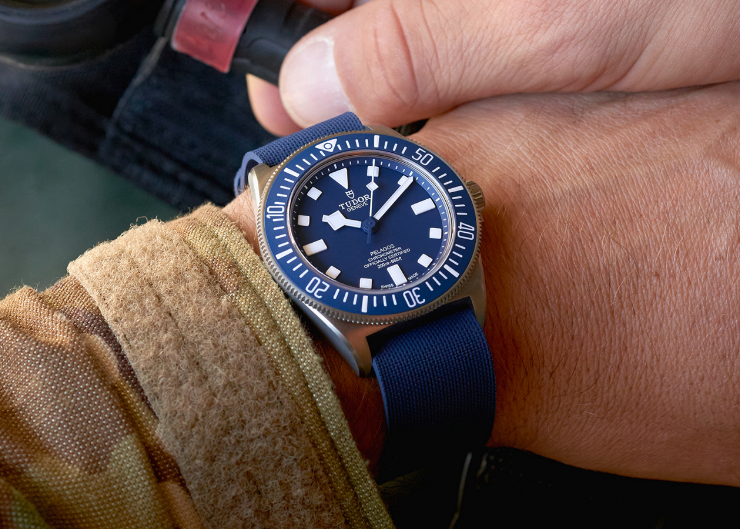 帝舵表藍面新款Pelagos FXD,法國海軍特種部隊專業認證