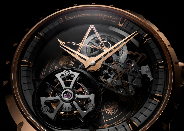 有請紋身大師！Roger Dubuis Excalibur Monotourbillon王者系列單陀飛輪腕錶Dr. Woo特別版
