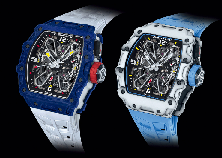 蝶形自動盤,自由切換上鍊模式!RICHARD MILLE RM 35-03 Rafael Nadal自動上鍊腕錶