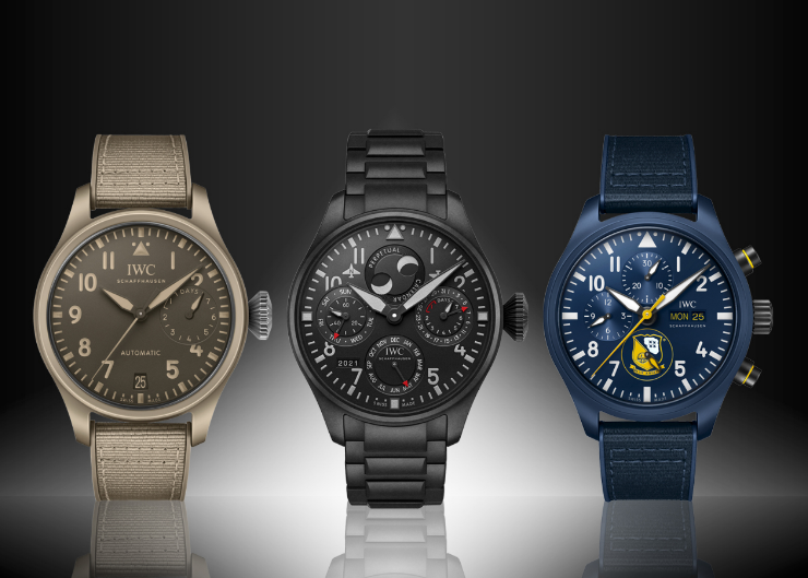 飛行員新裝 玩轉材質色彩|IWC Pilot's Watch 2021新款