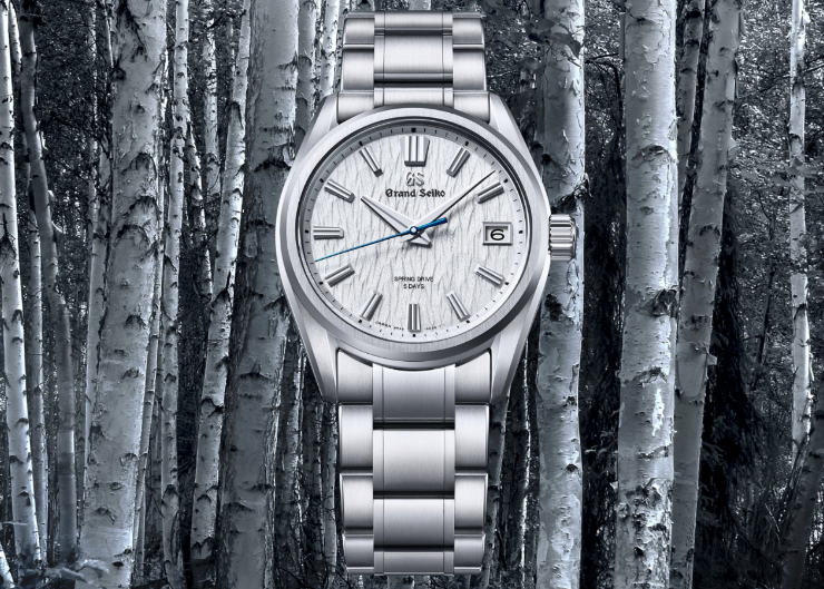 用錶盤說風土差異的故事:GRAND SEIKO第二款白樺樹Spring Drive SLGA009