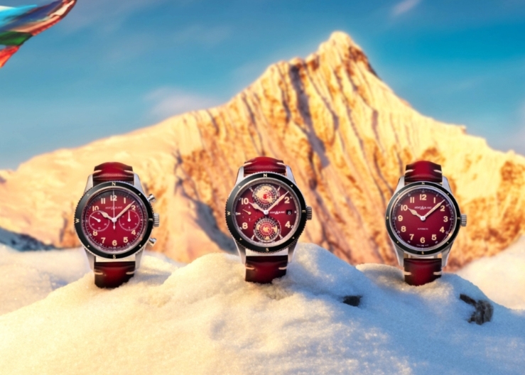向雪山之神致敬|Montblanc 1858系列霜峰紅限量腕錶