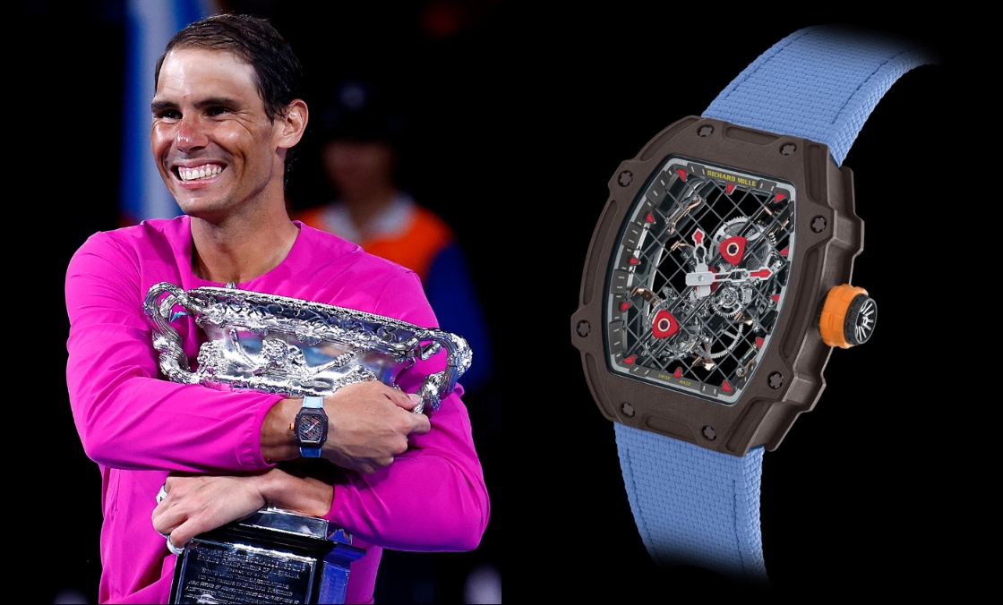 RICHARD MILLE - 直擊! Rafael Nadal 戴上他的RM27-04 奪大滿貫