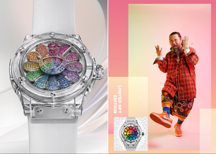 Hublot愛元宇宙! 宇舶攜手村上隆限量發行2款NFT